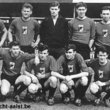 Eendracht Aalst 1964-65. Van Hoecke, Suys, Ruelle, De Coninck, Lockefeer, Arijs, Da Silva, R.Schouppe, De Nul, Collijns, M.Martens.