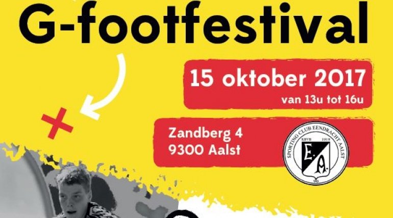 Zondag G-footfestival op Zandberg!